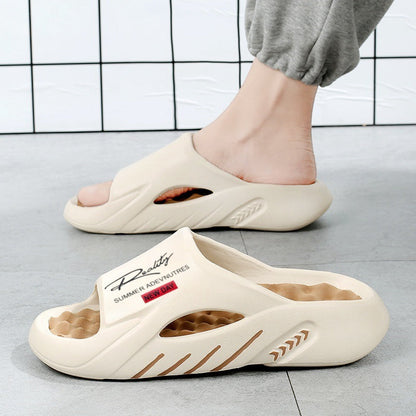 💐📈 PROMO SPÉCIALE 50% ! Sandales Homme à Plateforme Épaisse – Semelle Cloud en Mousse Mémoire de Forme, Antidérapante, Soutien de la Voûte, Confort Optimal au Quotidien ✨
