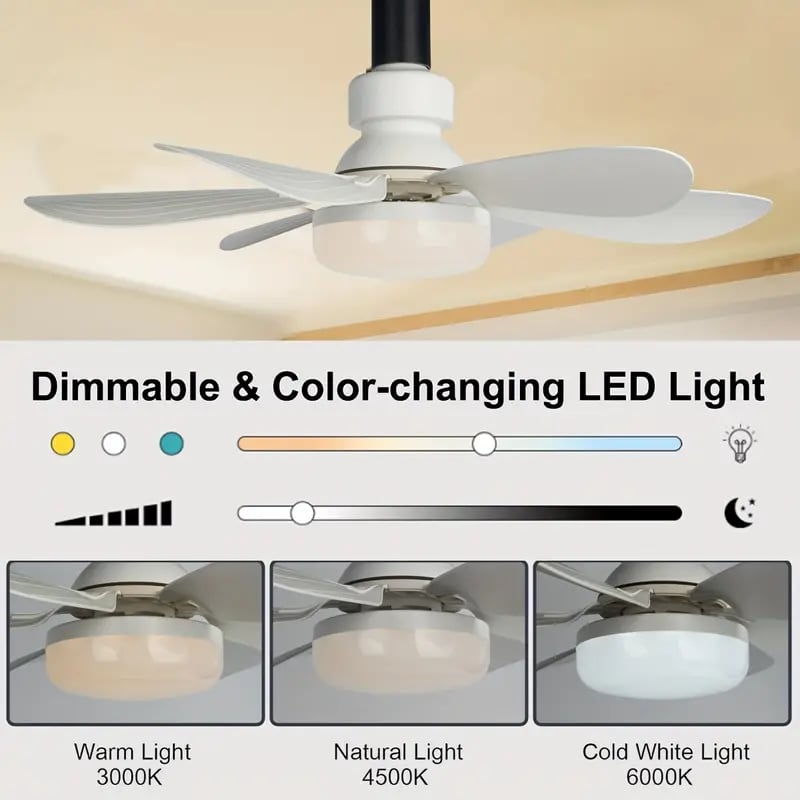 💨 50 % de réduction ! 💡 Ventilateur suspendu portable 2-en-1 avec télécommande — Idéal pour la chambre, le bureau et les voyages 🏠