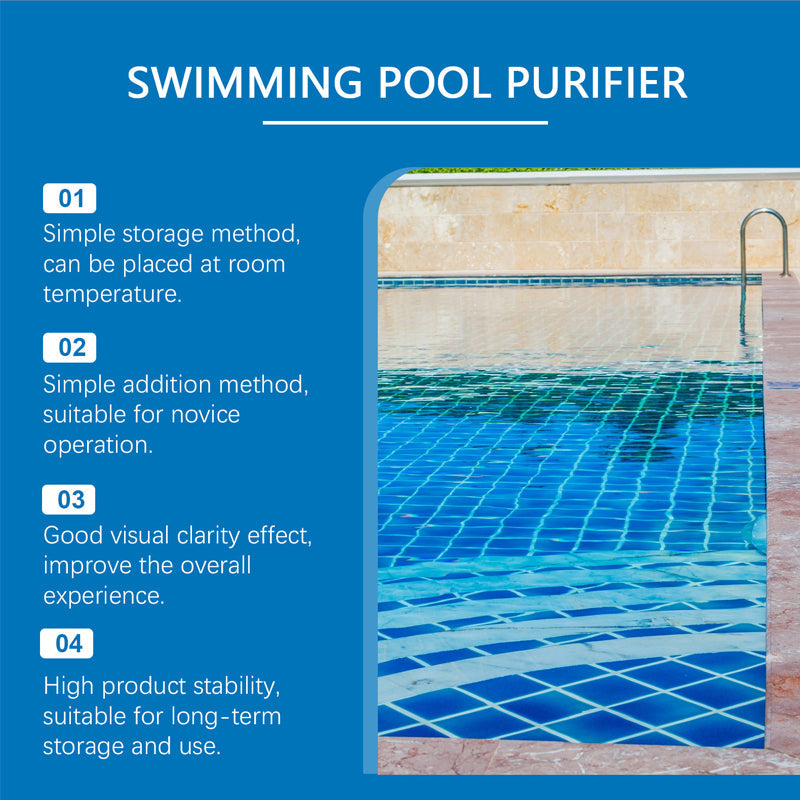 💧 Liquide purifiant pour piscine – une eau d'une clarté cristalline, sans effort ! ✨ Finis les eaux vertes et les produits agressifs – retrouvez une baignade saine et naturelle à chaque instant. 🏊‍♂️💙