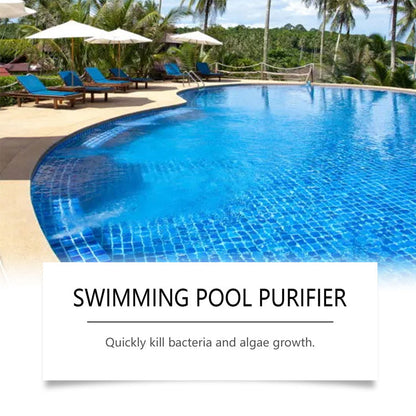💧 Liquide purifiant pour piscine – une eau d'une clarté cristalline, sans effort ! ✨ Finis les eaux vertes et les produits agressifs – retrouvez une baignade saine et naturelle à chaque instant. 🏊‍♂️💙