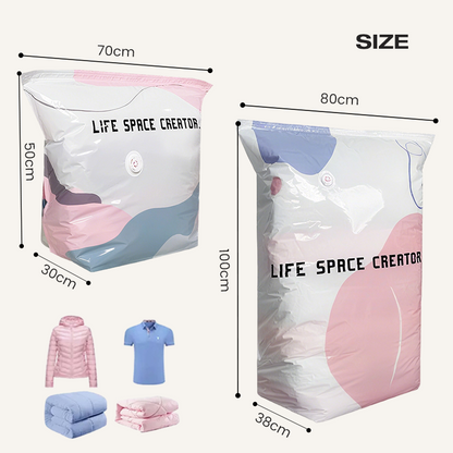 💐🧸Grands sacs de conservation sous vide à compression sans pompe