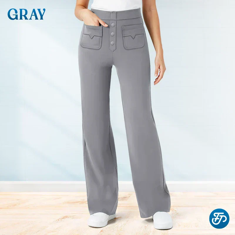 ⏳DERNIER JOUR DE SOLDE : 40% DE RÉDUCTION⚡💷Pantalon élastique à taille haute pour femme 2026 ✨ | Plusieurs tailles et couleurs disponibles