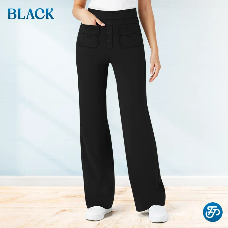 ⏳DERNIER JOUR DE SOLDE : 40% DE RÉDUCTION⚡💷Pantalon élastique à taille haute pour femme 2026 ✨ | Plusieurs tailles et couleurs disponibles