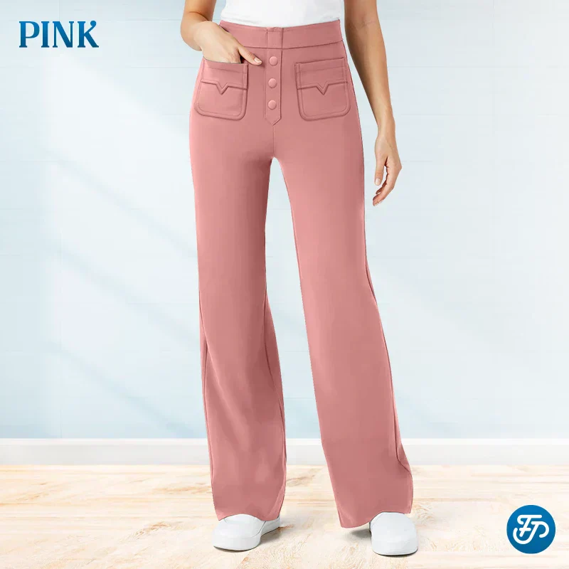 ⏳DERNIER JOUR DE SOLDE : 40% DE RÉDUCTION⚡💷Pantalon élastique à taille haute pour femme 2026 ✨ | Plusieurs tailles et couleurs disponibles