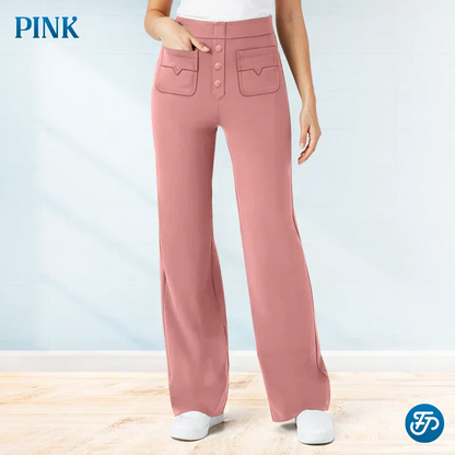 ⏳DERNIER JOUR DE SOLDE : 40% DE RÉDUCTION⚡💷Pantalon élastique à taille haute pour femme 2026 ✨ | Plusieurs tailles et couleurs disponibles