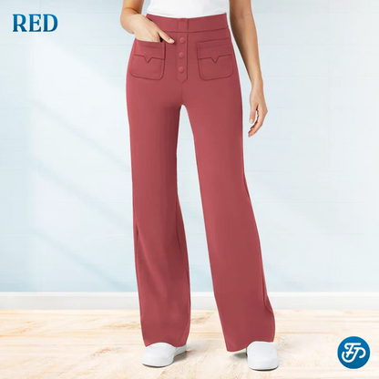 ⏳DERNIER JOUR DE SOLDE : 40% DE RÉDUCTION⚡💷Pantalon élastique à taille haute pour femme 2026 ✨ | Plusieurs tailles et couleurs disponibles