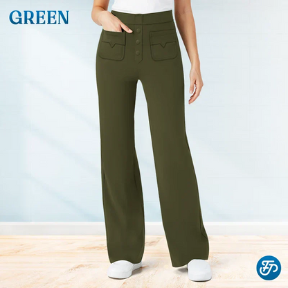 ⏳DERNIER JOUR DE SOLDE : 40% DE RÉDUCTION⚡💷Pantalon élastique à taille haute pour femme 2026 ✨ | Plusieurs tailles et couleurs disponibles