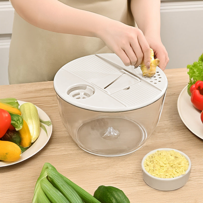 🥗 ÉCONOMISEZ 53% POUR UN TEMPS LIMITÉ ! ✨ Essoreuse & Coupe-Légumes 9-en-1 – Multifonction, Pratique, Innovant 🥒