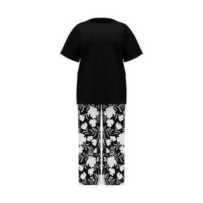 🌸 Ensemble Deux Pièces Femme | Pantalon Fleuri Tendance, Confort & Style, Indispensable Été 👖