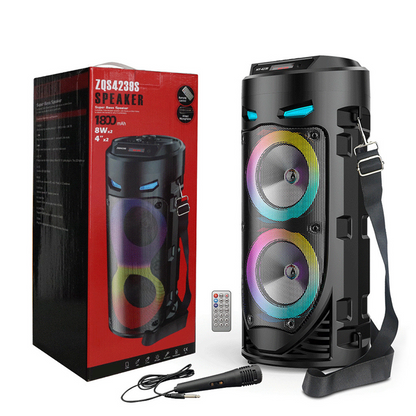 🔊 Enceinte Bluetooth Outdoor – puissance nomade, résistante & parfaite pour vos soirées jardin, camping et entraînements 🎵🔥 Soldes Mi-Saison : −50 % jusqu'à épuisement ! ⏰🌿
