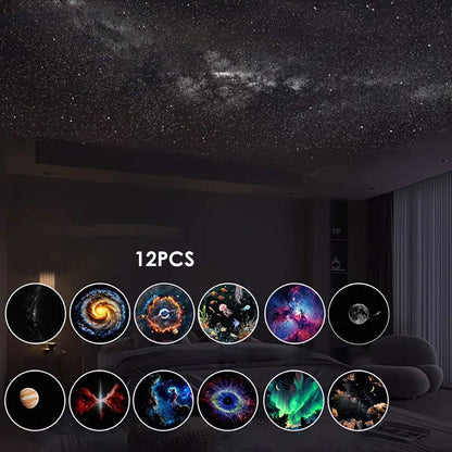Projecteur de ciel étoilé et veilleuse 2 en 1