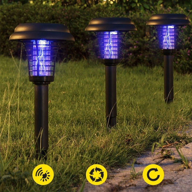 Adieu les Moustiques ! 🦟✨ Lampe Solaire 2-en-1 | -52% Été 🔥