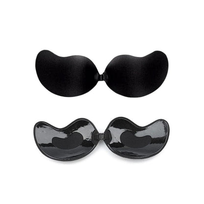 👙✨ PROMO FLASH 50% ! Soutien-Gorge Adhésif Push-Up – Invisible, Sans Bretelles, Réutilisable, 2 Couleurs, Tailles A-D, Idéal Dos Nu & Tenues Plongeantes 💫