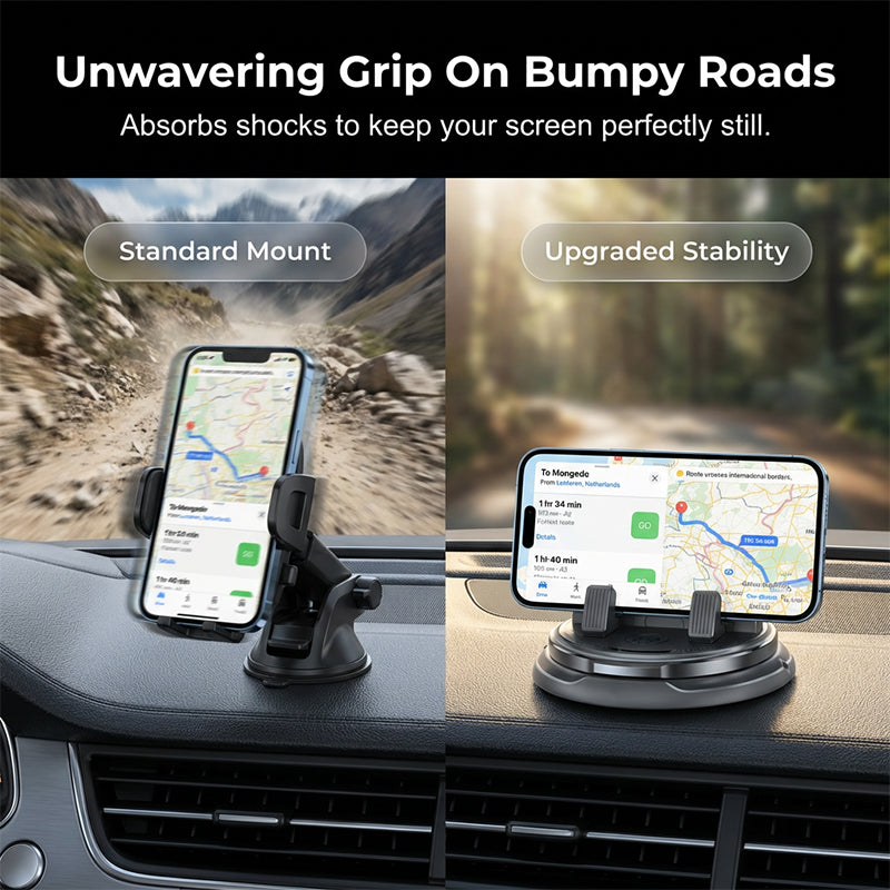 🚗 50 % DE RÉDUCTION MAINTENANT ! 📱 Support de téléphone rotatif à 360° pour tableau de bord de voiture – Rotation complète 360°, fixation stable & utilisation sécurisée au volant