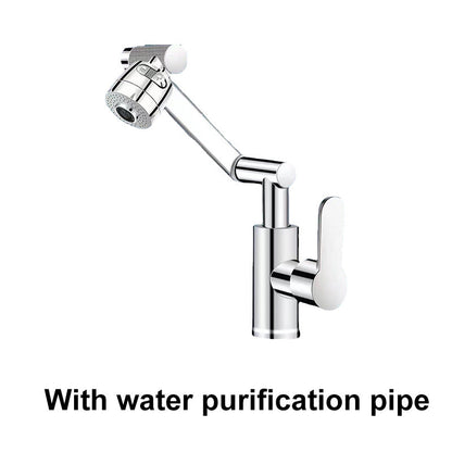 🚰Robinet de Lavabo Pivotant 360° – Bras Mobile 1080°, Design Moderne, Installation Facile ⏳  à utiliser ✨