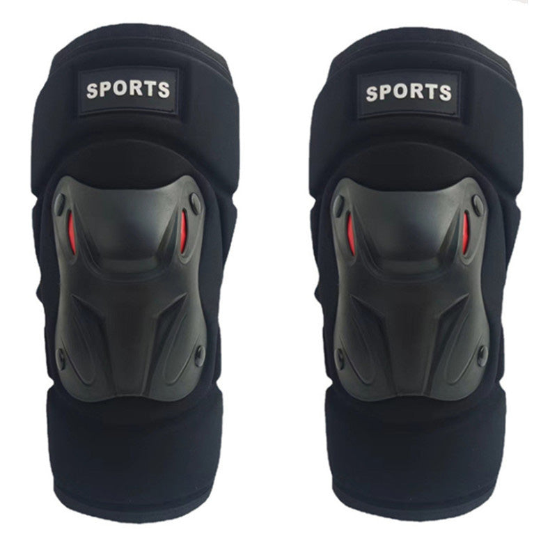 🛡️ PROMO LIMITÉE 50% DE RÉDUCTION ! ✨ Lot Protège-Genoux & Coudes Moto – Coque Rigide, Rembourrage HD, Réglable 🏍️
