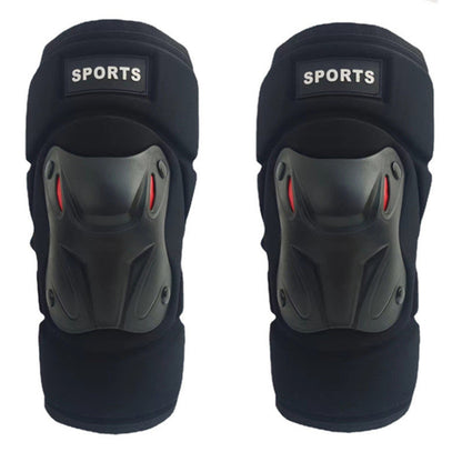 🛡️ PROMO LIMITÉE 50% DE RÉDUCTION ! ✨ Lot Protège-Genoux & Coudes Moto – Coque Rigide, Rembourrage HD, Réglable 🏍️