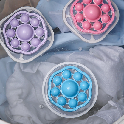 🧺 Adieu les peluches et poils d’animaux – ils flottent, vous les attrapez. 🐾✨