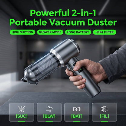 ⏰ Offre à durée limitée : 56 % de réduction – Aspirateur portatif avec moteur sans balais et affichage numérique 🧹🔋