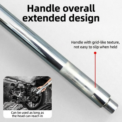 🛠️ 57% DE RÉDUCTION ✨ Clé à cliquet télescopique 2-en-1 – Chrome vanadium & double mode – Longueur ajustable, tête pivotante & prise renforcée – idéale pour mécanique ou bricolage 🔩