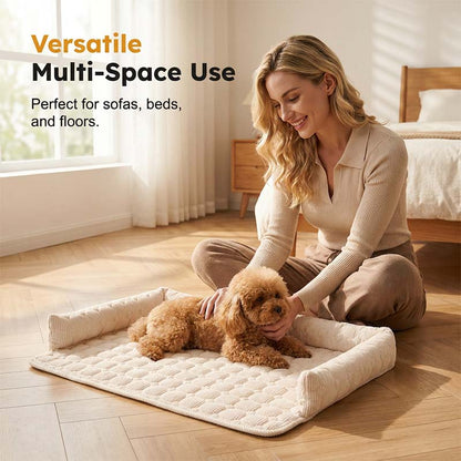 🐾 -50% MAINTENANT ! 🐾 Housse de Canapé pour Chien 🛋️ Imperméable & Anti-Rayures 🛡️ Bord Renforcé 🧸 Beige