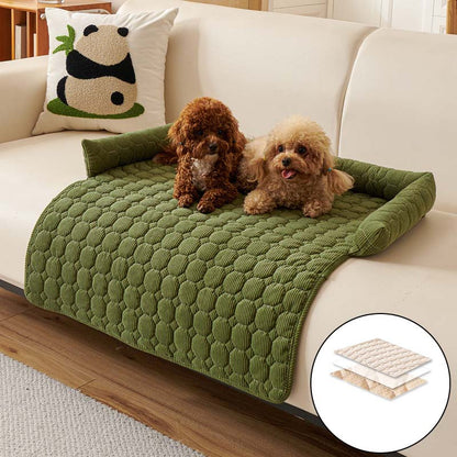 🐾 -50% MAINTENANT ! 🐾 Housse de Canapé pour Chien 🛋️ Imperméable & Anti-Rayures 🛡️ Bord Renforcé 🧸 Beige