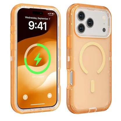 📱 Coque Transparente Magnétique 🧲 Compatible MagSafe ✨ Anti-Jaunissement 🛡️ Fine & Protectrice ⚡ Charge Sans Fil Facile