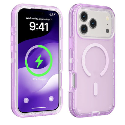 📱 Coque Transparente Magnétique 🧲 Compatible MagSafe ✨ Anti-Jaunissement 🛡️ Fine & Protectrice ⚡ Charge Sans Fil Facile