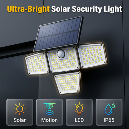 💡 Lampe Murale Extérieure à Détecteur de Mouvement – IP65 Waterproof, Sans Fil & Autonome 8h pour Garage/Entrepôt