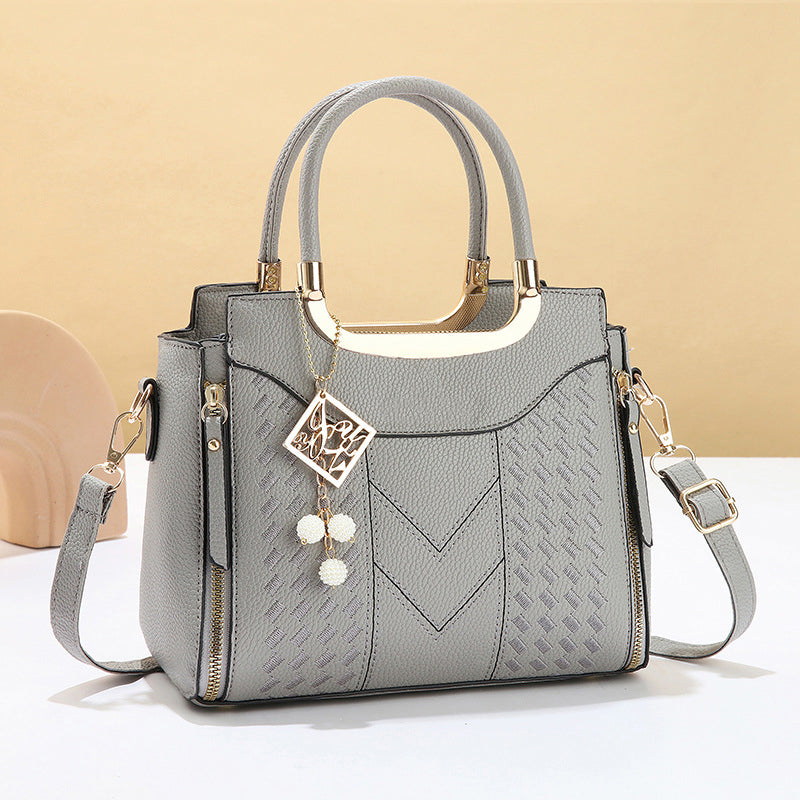 🌸👜 Grand Cabas en Cuir Végan | Format A4 Ultraléger & Structuré | Le Compagnon Idéal Travail & Week-end