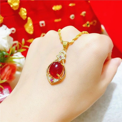 💎Collier Trèfle & Goutte d'Eau : L'Élégance Française à Petit Prix🍀