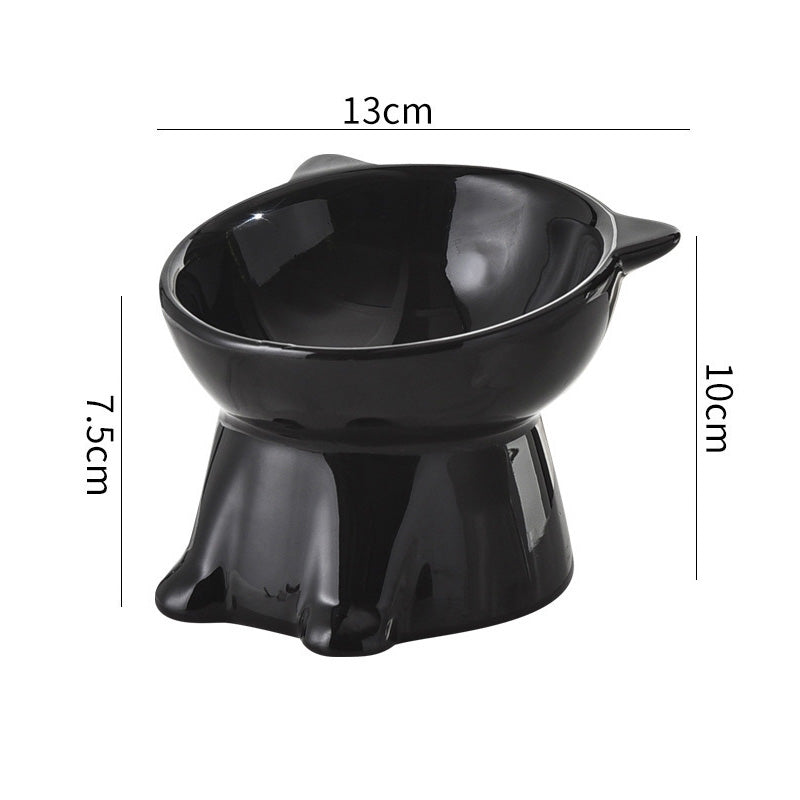 🐱Dernier jour pour l'offre spéciale ! 50 % de réduction ! 🔥 Gamelle surélevée ergonomique en plastique pour chat