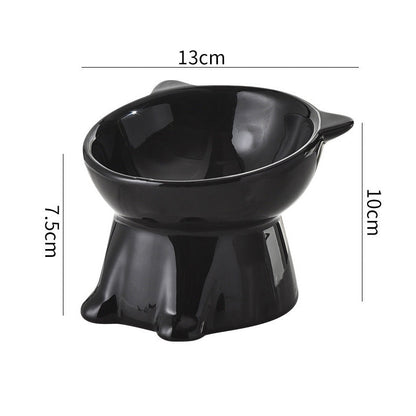 🐱Dernier jour pour l'offre spéciale ! 50 % de réduction ! 🔥 Gamelle surélevée ergonomique en plastique pour chat