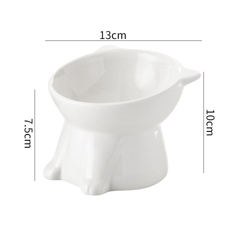 🐱Dernier jour pour l'offre spéciale ! 50 % de réduction ! 🔥 Gamelle surélevée ergonomique en plastique pour chat