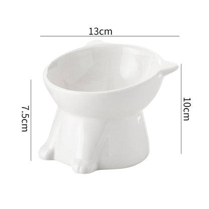 🐱Dernier jour pour l'offre spéciale ! 50 % de réduction ! 🔥 Gamelle surélevée ergonomique en plastique pour chat