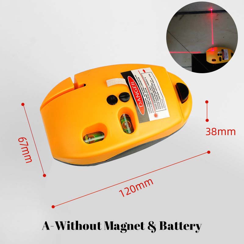 🥳 EN VEDETTE 2026 🥳💞 PLUS DE 50 000 VENDUS ! 🔨🌟 -50 % DE RÉDUCTION ! Niveau infrarouge 90° – Laser lumineux, précision d'angle droit. Parfait pour le carrelage, la charpente et l'accrochage d'œuvres. Améliorez vos projets DIY ! 🖼️✨