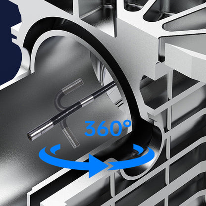 Endoscope articulé à 360° pour téléphones portables