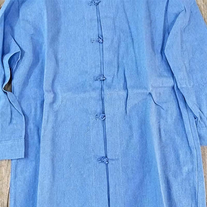 50 % DE RÉDUCTION MAINTENANT ! 🌿 Chemise homme décontractée en lin à col mandarin – Respirante et légère – Coupe décontractée, idéale pour l'été ou un style chic décontracté – Douce et élégante ✨