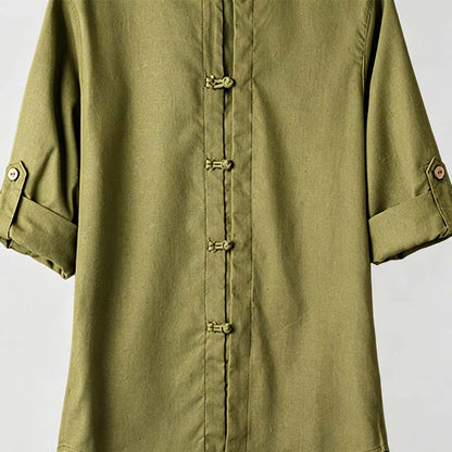 50 % DE RÉDUCTION MAINTENANT ! 🌿 Chemise homme décontractée en lin à col mandarin – Respirante et légère – Coupe décontractée, idéale pour l'été ou un style chic décontracté – Douce et élégante ✨