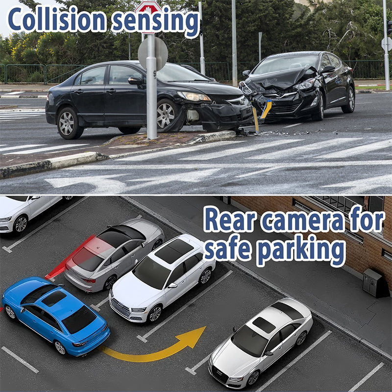 ⏳📹 PROMO FLASH 50% ! Caméra Embarquée HD 1080p Multi-Objectifs – 5 Angles, Vision Nocturne, Détection Collision, Surveillance Stationnement 24h/24 🚗