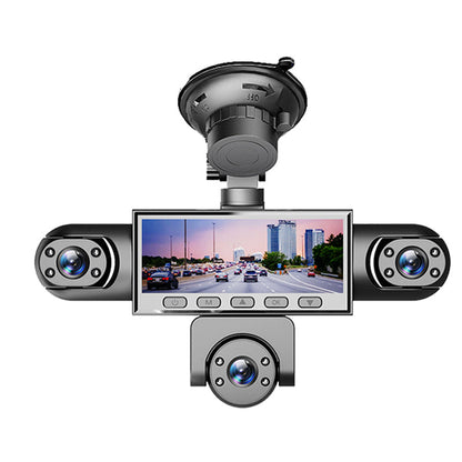 ⏳📹 PROMO FLASH 50% ! Caméra Embarquée HD 1080p Multi-Objectifs – 5 Angles, Vision Nocturne, Détection Collision, Surveillance Stationnement 24h/24 🚗