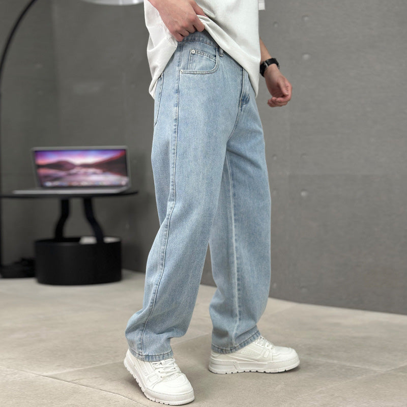 👖🔥 Pantalon décontracté pour homme, coupe droite et poches classiques – 50 % de réduction ! Pantalon confortable à la coupe droite et aux poches classiques. ✨💪