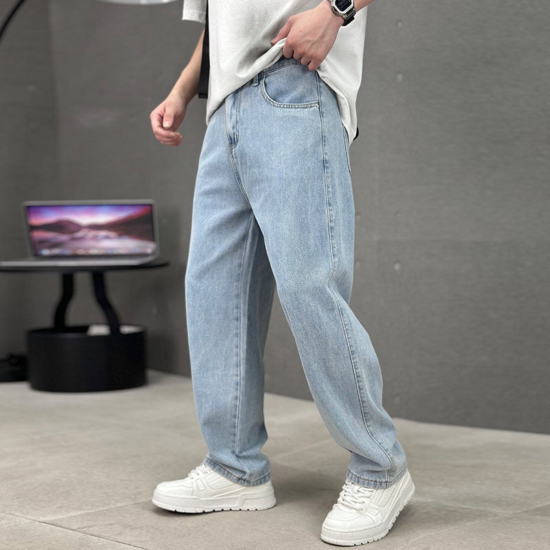 👖🔥 Pantalon décontracté pour homme, coupe droite et poches classiques – 50 % de réduction ! Pantalon confortable à la coupe droite et aux poches classiques. ✨💪