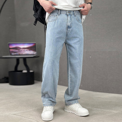 👖🔥 Pantalon décontracté pour homme, coupe droite et poches classiques – 50 % de réduction ! Pantalon confortable à la coupe droite et aux poches classiques. ✨💪