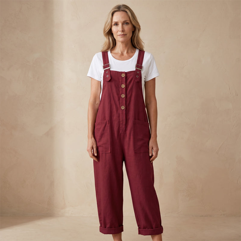 ⏳Spécial à durée limitée⏰Combinaison-short unie à jambes droites👗👖