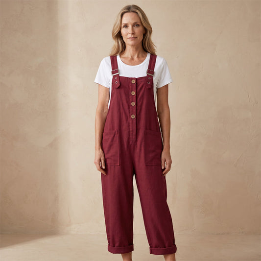 ⏳Spécial à durée limitée⏰Combinaison-short unie à jambes droites👗👖