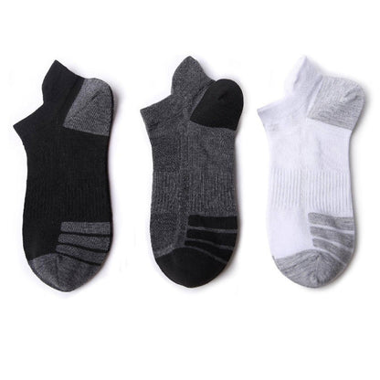 🧦🌬️ PROMO FLASH 50% ! Chaussettes Courtes Respirantes Unisexe – Anti-Transpiration, Invisibles, 3 Couleurs, Taille Unique, Idéales Baskets & Mocassins 👟