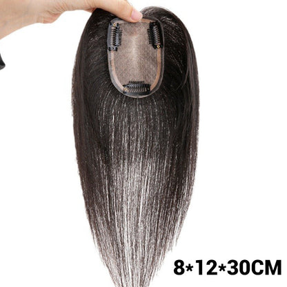 🔥Livraison gratuite⏰ 50% de réduction aujourd'hui seulement ! 🖤 Extension capillaire clip-in pour femmes en noir naturel | Extension invisible en dentelle contre les zones clairsemées & les golfes, look cheveux naturels ✨