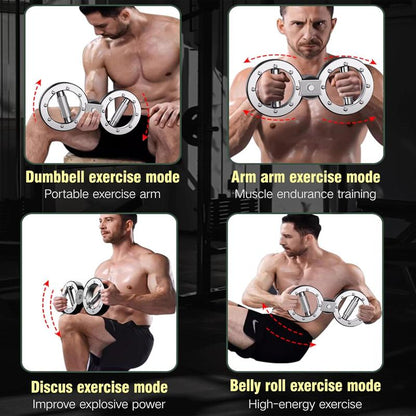 🏋️‍♂️Appareil de rotation pour la coiffe des rotateurs, appareil de musculation de 5,4 kg pour les bras et les épaules avec résistance réglable, appareil d'entraînement pour les avant-bras et la force de préhension pour hommes et femmes