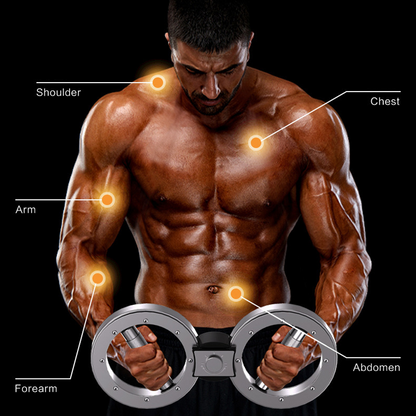 🏋️‍♂️Appareil de rotation pour la coiffe des rotateurs, appareil de musculation de 5,4 kg pour les bras et les épaules avec résistance réglable, appareil d'entraînement pour les avant-bras et la force de préhension pour hommes et femmes